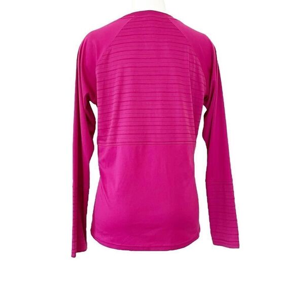 Speedo Women's Fuschia Performance Long Sleeve Crewneck Top size Large - Picture 4 of 10